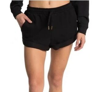 NEW Revolve WeWoreWhat Pull On SweatShort Black S